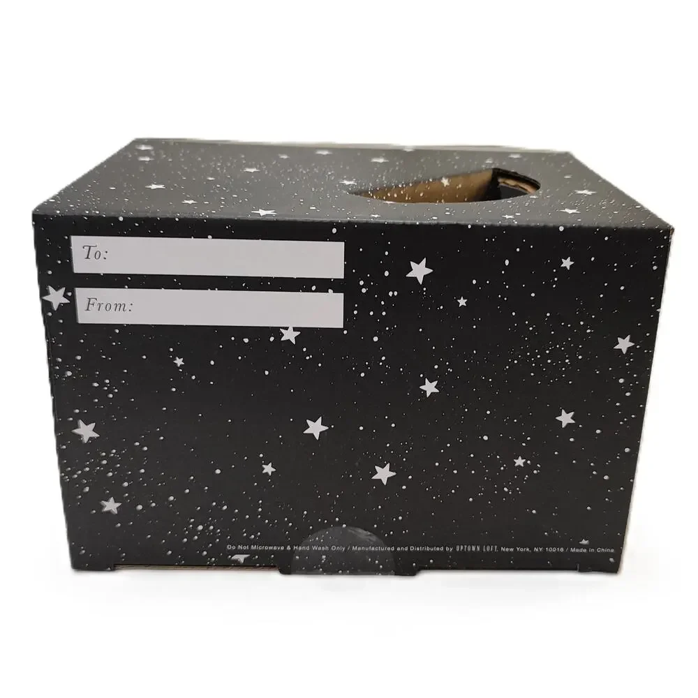 Black & Gold Aquarius Scorpio 18oz Mug New With Gift Box